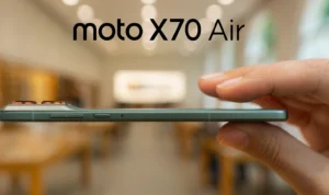 Moto X70 Air teased with dual camera system