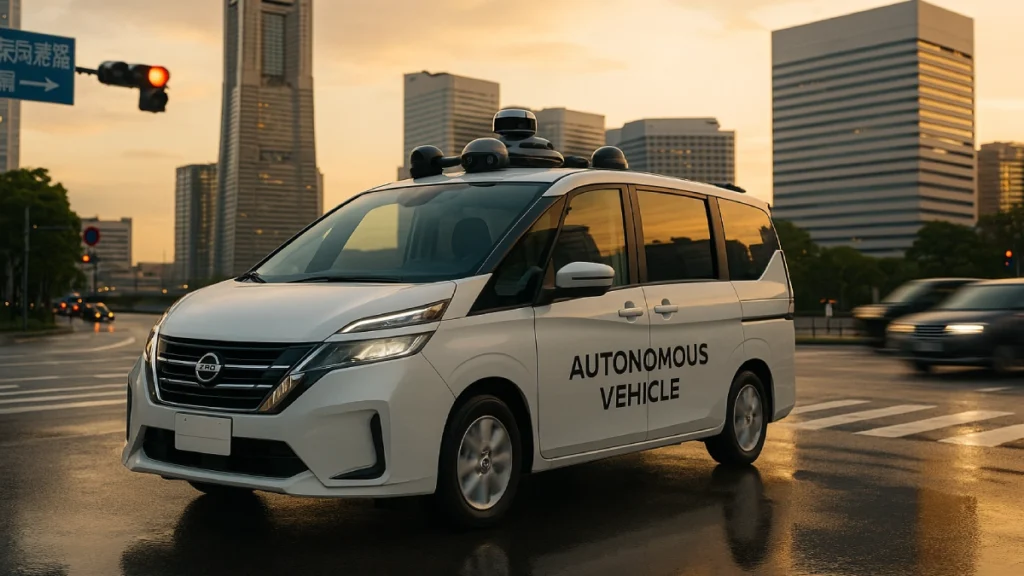 Nissan’s Urban Robotaxi driverless car