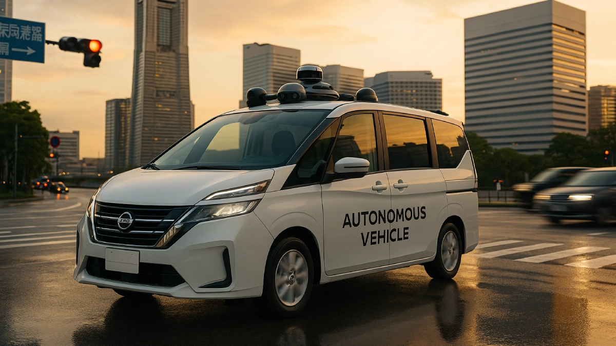Nissan’s Urban Robotaxi driverless car