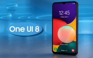 Samsung Galaxy A17 5G lock screen with One UI 8 update.