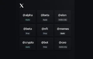 X Handle Marketplace