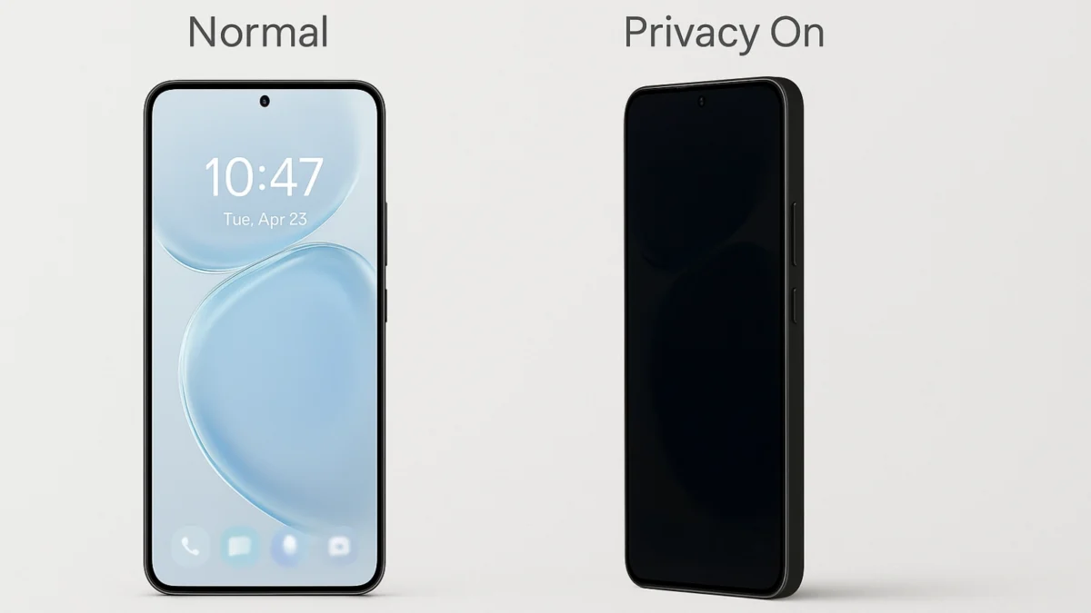 samsung galaxy privacy mode