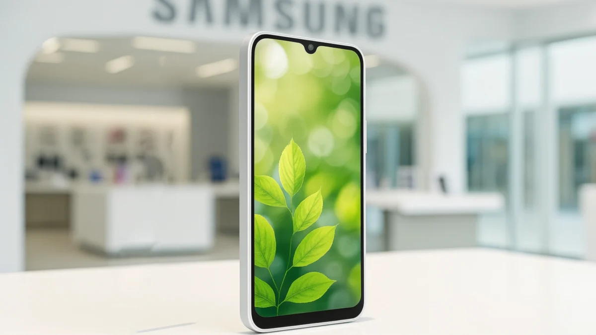 Samsung Galaxy M17 5G next to Galaxy F17 5G showing identical rear cameras.